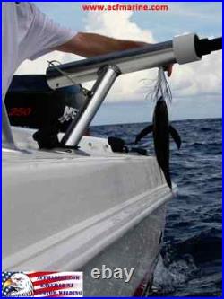1 PAIR ACF Inc. Aluminum Outrodder AKA Rod Rigger AKA Rod Holder AKA Outrigger