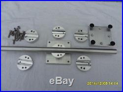 1 Triple rod mount for Anglers Pal rod holders Fits Big Jon 4 x 4 mounting plate