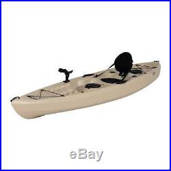 10' Fishing Kayak Boat with Rod Holder Paddle Included Water Sports Canoe Raft