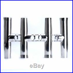 10pcs Tournament Clamp On Rod Holder For Rail 1 to 1-1/4, Fishing Rod Holder BM