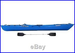 12' Kayak With Bonus Paddle Fishing Rod Holders Outdoor Water New