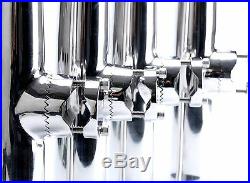 12X Stainless Tournament Style Clamp on Fishing Rod Holder for Rails 7/8 to 1