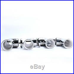 12X Stainless Tournament Style Clamp on Fishing Rod Holder for Rails 7/8 to 1