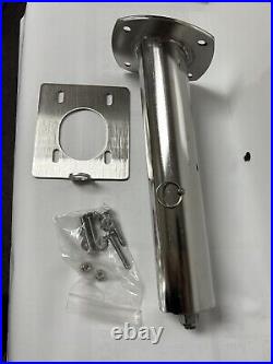15 Degree Rod Holder 4 Hole Swivel Stainless Steel American Made With Hardware