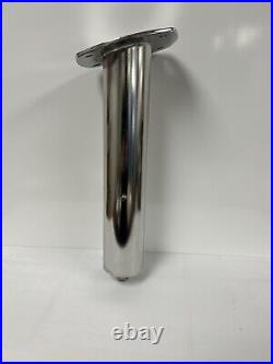 15 Degree Rod Holder 4 Hole Swivel Stainless Steel American Made With Hardware