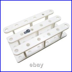 18 Pole Fishing Rod Holder Rack for Garage Heavy Duty Outdoor Boat Dock Storage