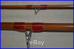 1960 Orvis 99 8' 6WT Bamboo Fly Rod 30515 Original Cloth Holder & Tube