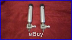 2 BIG JON ROD HOLDERS- VERY GOOD SHAPE- 7 Position with pull pin and stud mount