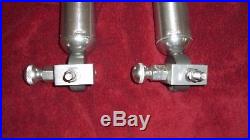 2 BIG JON ROD HOLDERS- VERY GOOD SHAPE- 7 Position with pull pin and stud mount