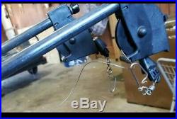 2 Cannon Easy-troll Manual Downriggers with rod holders and base