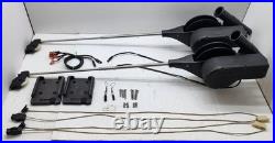 2 Cannon Electric Downriggers Mini Mag A Rod Holder Base Mount Weight Retriever