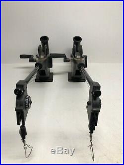 2- Canon Sport-troll Manual Downriggers & Bases & Rod Holders