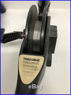 2- Canon Sport-troll Manual Downriggers & Bases & Rod Holders