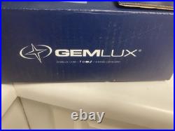 2 Gemlux Coastal Stainless Steel Rod Holder 30° With Removable Drain 315530
