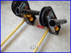 2 PENN Fathom Master 620 DownRigger 45 Inch Boom and Rod holders Set of two