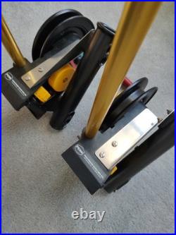 2 PENN Fathom Master 620 DownRigger 45 Inch Boom and Rod holders Set of two