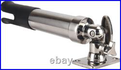 2-Pack Stainless Steel Fishing Rod Holder 360° Rotating Deck Mount 1.8 Rod