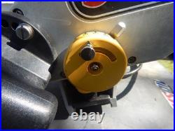 2 Penn Electric Downrigger Fathom Master 800 48 Boom Rod Holder Bases Wire