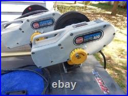 2 Penn Electric Downrigger Fathom Master 820 48 Boom Rod Holder Bases Wire 2 Penn Electric Downrigger Fathom Master 820 48 Boom Rod Holder Bases Wire