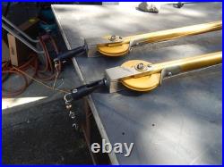 2 Penn Electric Downrigger Fathom Master 820 48 Boom Rod Holder Bases Wire 2 Penn Electric Downrigger Fathom Master 820 48 Boom Rod Holder Bases Wire