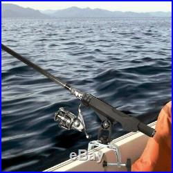 2 pcs Fishing Boat Rod pole Holder with 360 Degree Adjustable Large C-Clamp