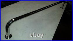 2 stainless steel rod holders rail 915mm 3ft marine grade 316 boat rail 25mm dia
