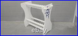 24 Rod Composite Holder with Blue Marlin Logo