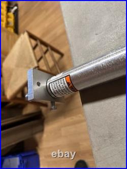 24 T-bar 3/4 Drop In Post 24 Tall With Locking Plate No holders 1/2 Threads