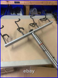 24 T-bar with springfield lock seat pedestal & 4 Dual angle holders coated USA