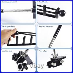 2PCS Marine Storage Rod Holder Stainless Steel Multi-Rod Rack with Adjustable