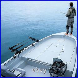 2PCS Marine Storage Rod Holder Stainless Steel Multi-Rod Rack with Adjustable