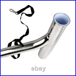 2PCS Stainless Steel Fishing Rod Holder Marine Boat Yacht Deck Mount 2 Inch
