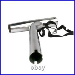 2PCS Stainless Steel Fishing Rod Holder Marine Boat Yacht Deck Mount 2 Inch
