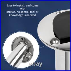 2X Marine Stainless Steel Boat Fishing Rod Holder Round 30 Degree with PVC cover 2X Marine Stainless Steel Boat Fishing Rod Holder Round 30 Degree with PVC cover