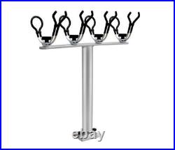 2ea TITE-LOK CRAPPIE POLE HOLDERs 4 ROD BLACK WIDOW SUPREME 5841-610-4 24 TBAR