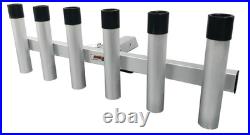 3005.4275 Aluminum Pivoting Fishing Rod Holder for 2 Hitch Receivers 6-Rod