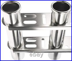 316 Stainless Steel 6 Tubes Fishing Rod Holder for Boat Marine Kayak Yacht