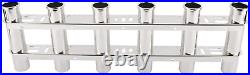 316 Stainless Steel 6 Tubes Fishing Rod Holder for Boat Marine Kayak Yacht