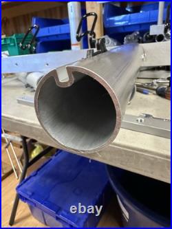 36 Inch T-bar with 2-3/8 seat pedestal post and 4 Dual Holders Made In The USA