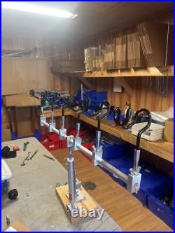 36 Tbar with seat pedestal with HD base Fully Adj. With 1/2 Rod Holders 36 Tbar with seat pedestal with HD base Fully Adj. With 1/2 Rod Holders
