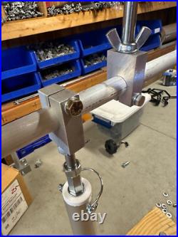 36 Tbar with seat pedestal with HD base Fully Adj. With 1/2 Rod Holders 36 Tbar with seat pedestal with HD base Fully Adj. With 1/2 Rod Holders