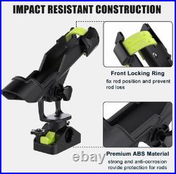 360° Adjustable Fishing Rod Holder Combo Mount Boat Rod Rack Track System