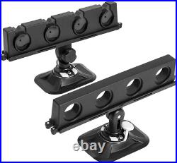 360° Rotatable Fishing Rod Holder for Boat Crappie Rod Storage Rack