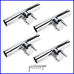 4-Pack Boat Fishing Rod Holder, Stainless Clamp on Fishing Rod Pole Holder for 4-Pack Boat Fishing Rod Holder, Stainless Clamp on Fishing Rod Pole Holder for