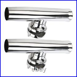 4-Pack Boat Fishing Rod Holder, Stainless Clamp on Fishing Rod Pole Holder for 4-Pack Boat Fishing Rod Holder, Stainless Clamp on Fishing Rod Pole Holder for