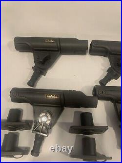 4 Pack of Cabelas and 2 Scott Boat Rod Holders with 2 extension 8 Long