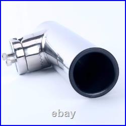 4-Piece Stainless Clamp Fishing Rod Holder Set for Boats Adjustable & Durable