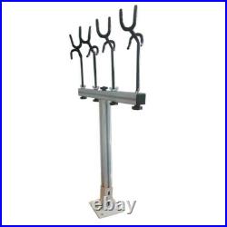 4 Rod Holder System Fishing Rod Holder All Angle Deck-Mount For Boat Yacht T-Bar
