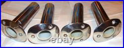 4 SeaVee Rod Holder Stainless Boat Marine Flush Mount 15 Degree C. E. Smith