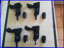 4 Sets Stealth QR1 Rod Holder with Scotty Gear Head Mount
